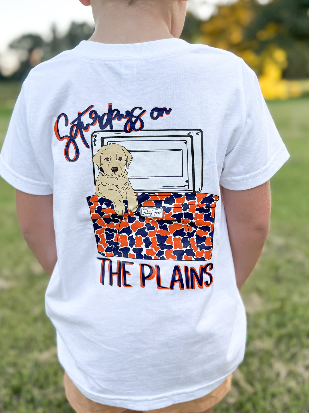 Football Pup CC (Navy Blue/orange)
