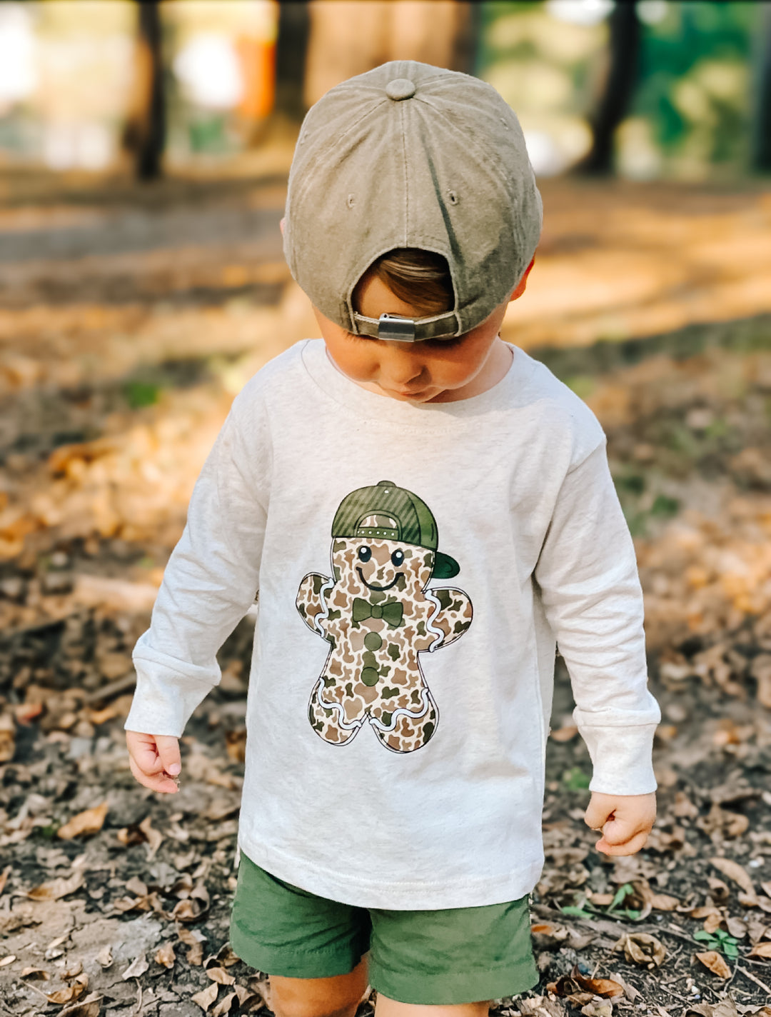 CAMO GINGERBREAD BOY