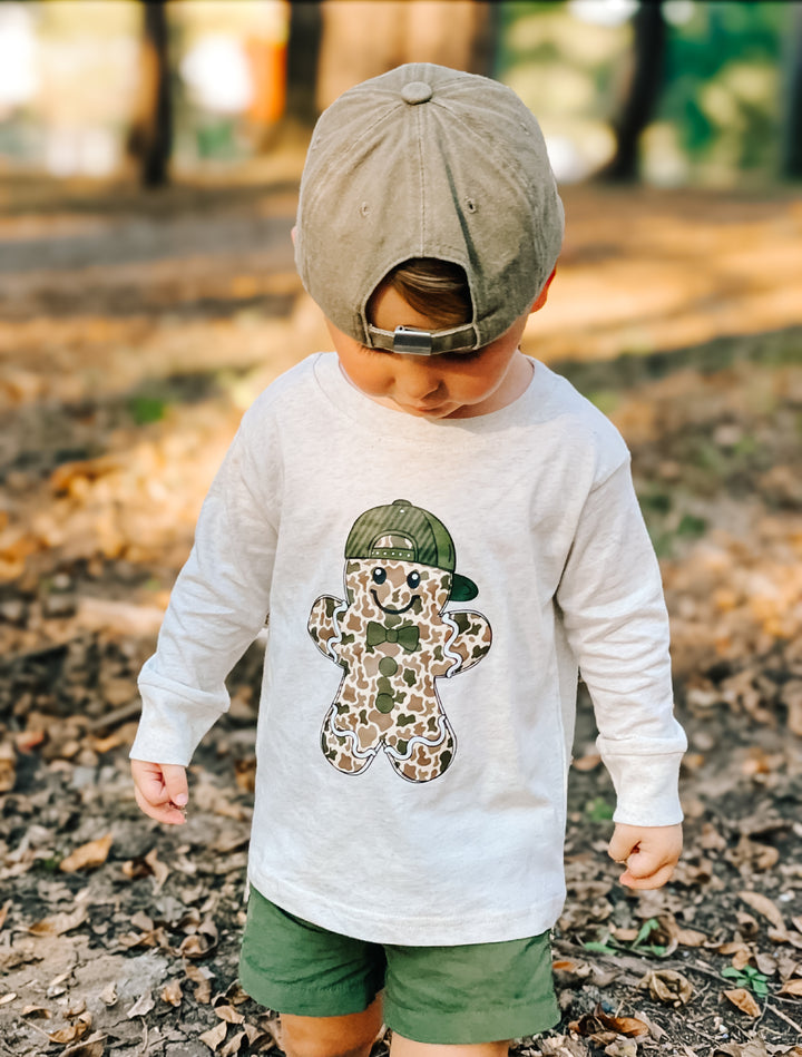 CAMO GINGERBREAD BOY