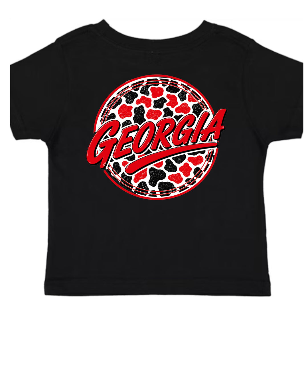 RED/BLACK CAMO TEE