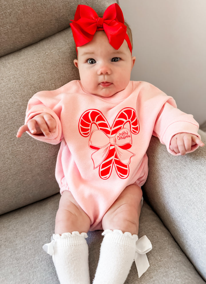 CANDY CANE BOWS