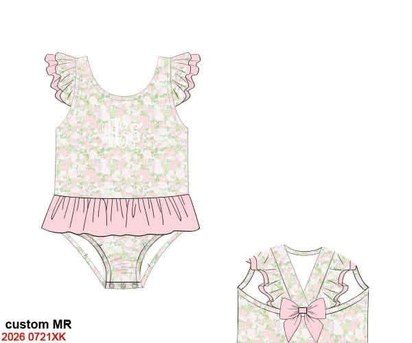 PREORDER 12: BLAIRE’S GARDEN GIRLS ONE PIECE SWIM