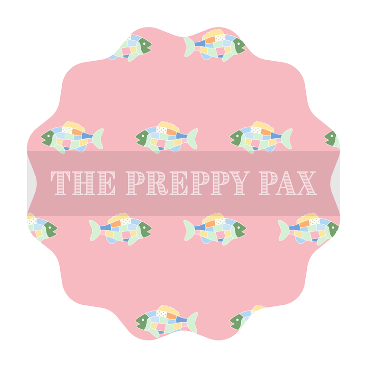 PREORDER 12: COLORFUL FISHIES GIRLS 2 PIECE SWIM