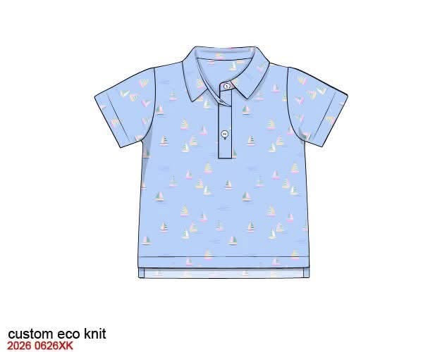 PREORDER 12: SUMMER SAILS BOYS POLO