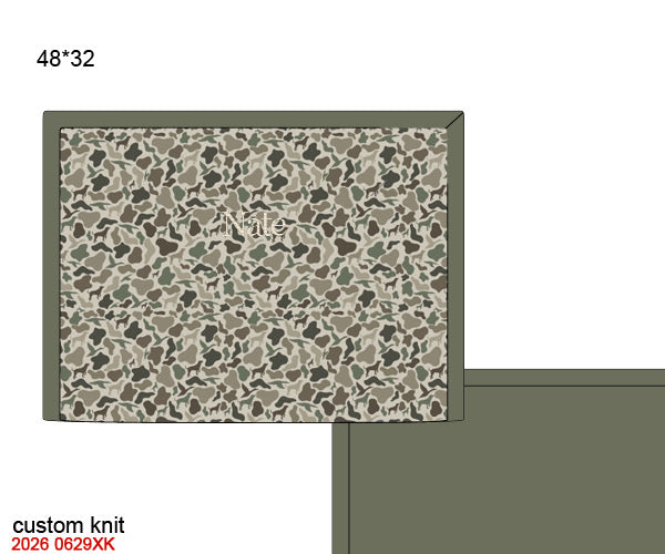 PREORDER 9: RETRIEVER CAMO COZY BLANKET