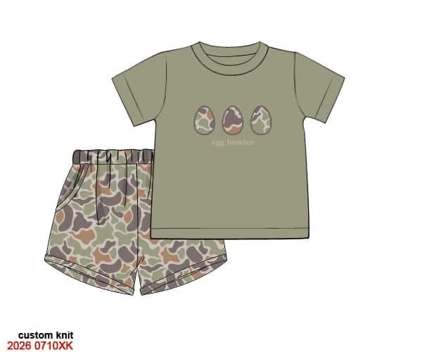 PREORDER 11: EGG HUNTER SHORTS SET