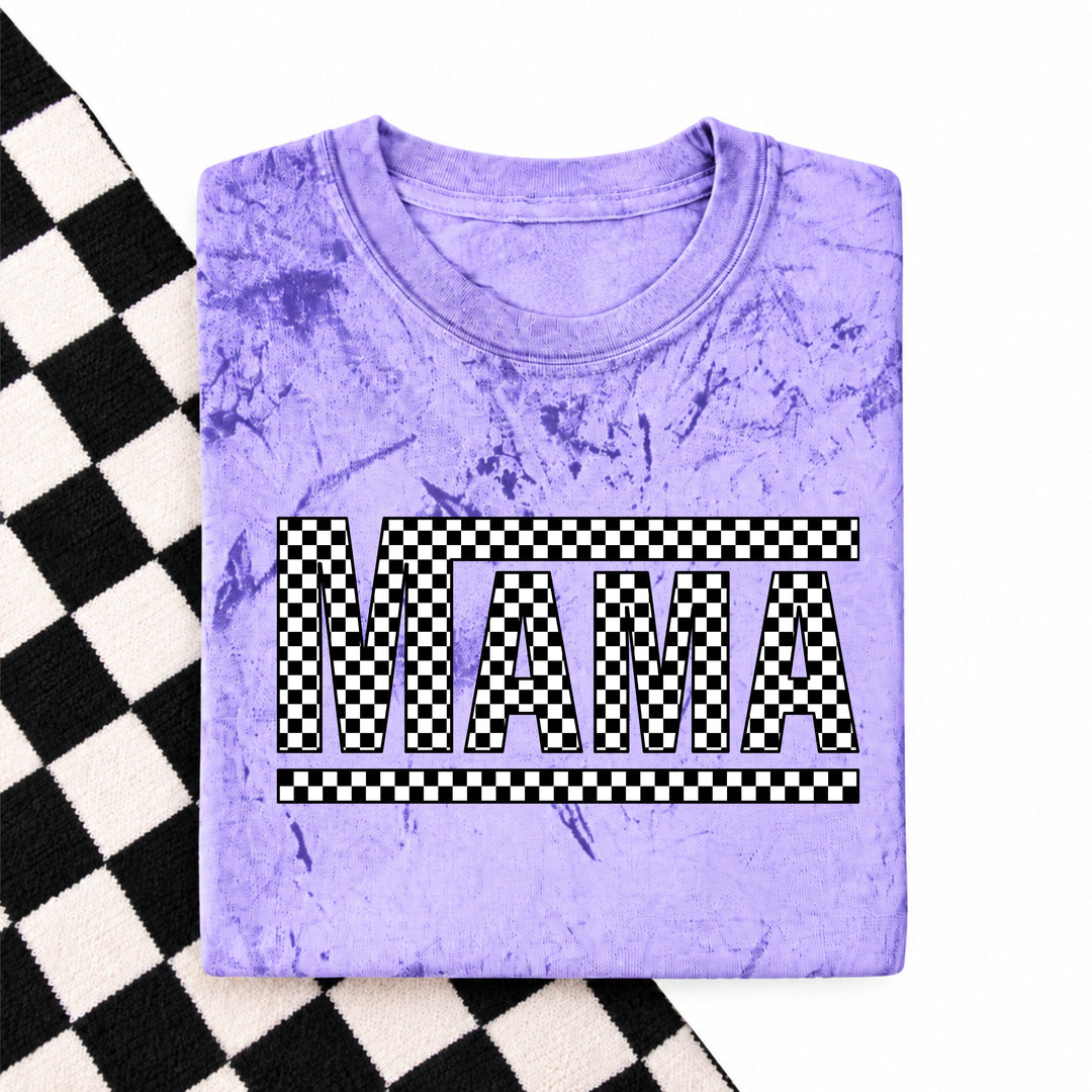 CHECKERED MAMA SHIRT