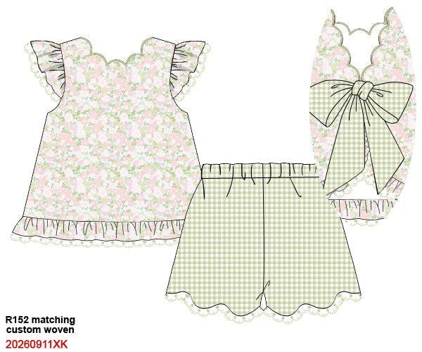 PREORDER 12: BLAIRE’S GARDEN GIRLS SHORT SET
