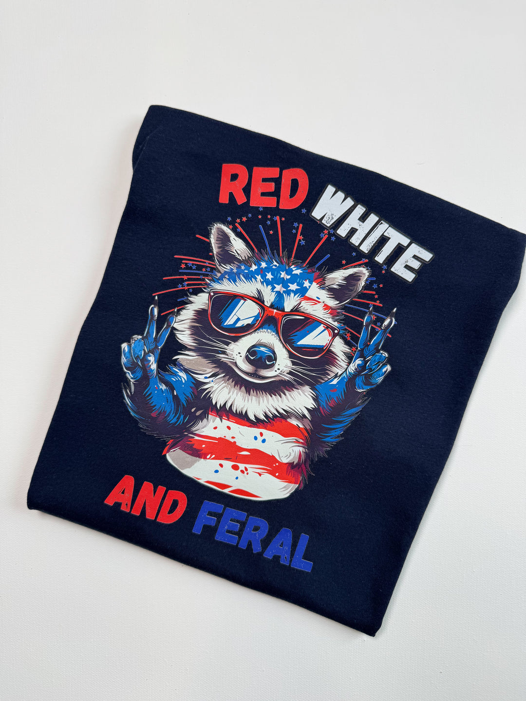 RED, WHITE, and FERAL