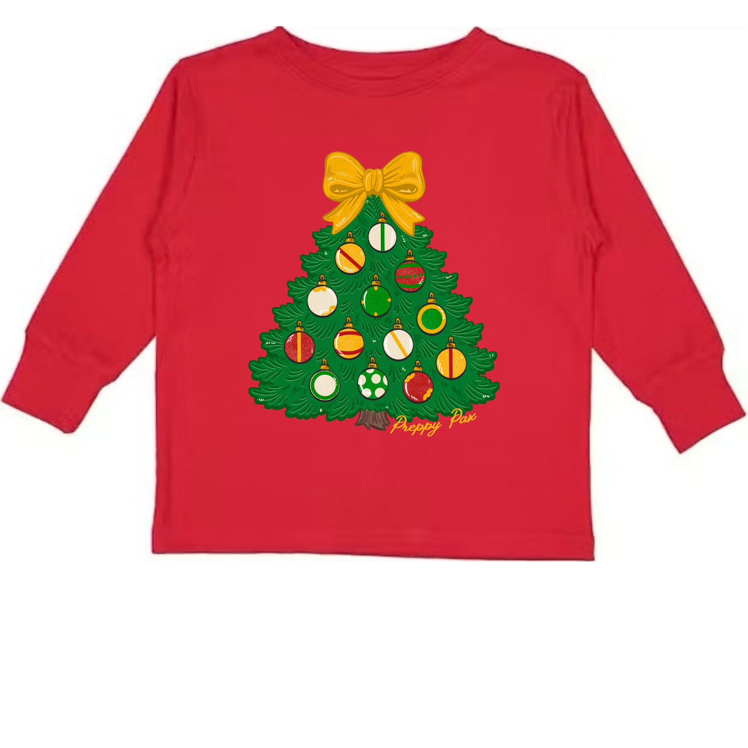 Preppy Christmas Tree LS