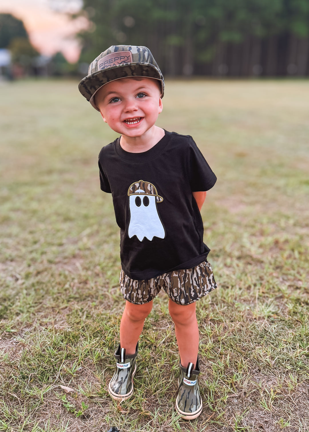 SNAPBACK GHOST BOYS SHORTS SET