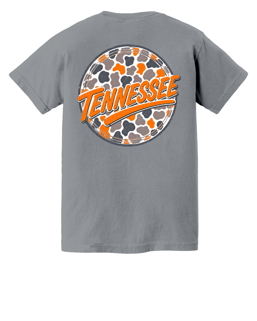 Orange & Gray Camo Tee CC