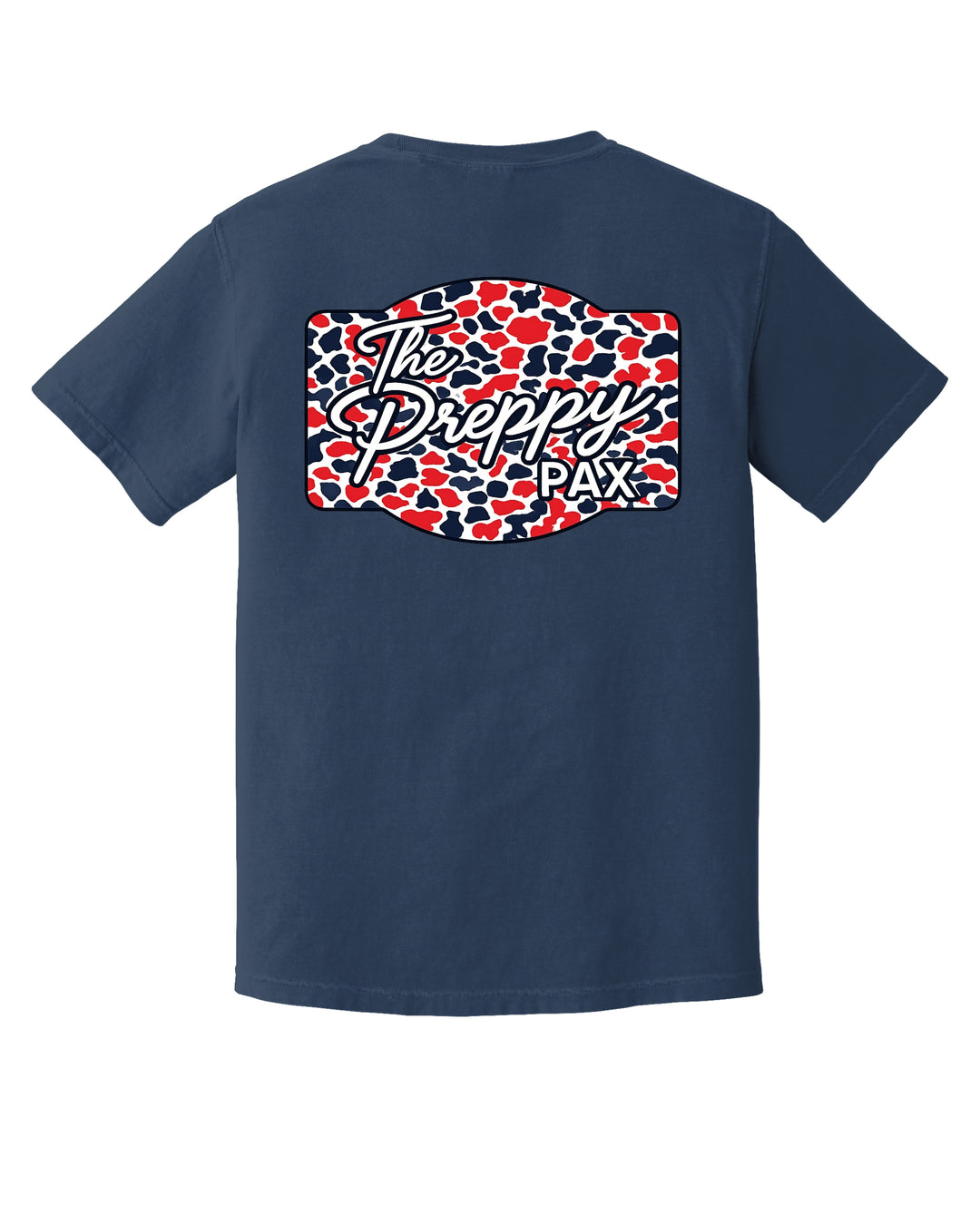 NAVY/RED PREPPY CAMO CC