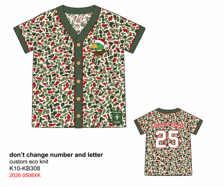 PREORDER 8: MERRY & BRIGHT JERSEY