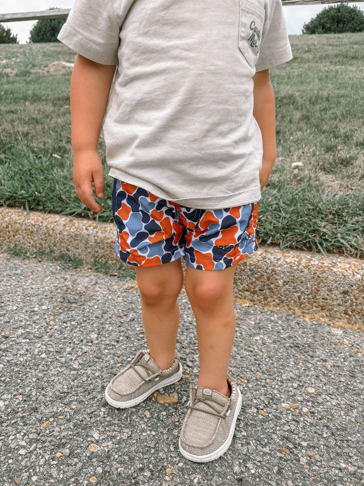 Navy/orange