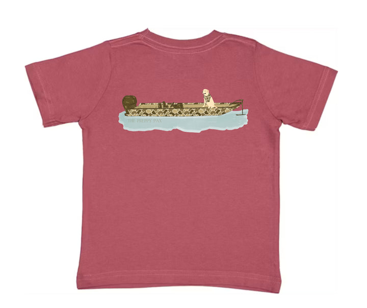 Camo Fishing Boat