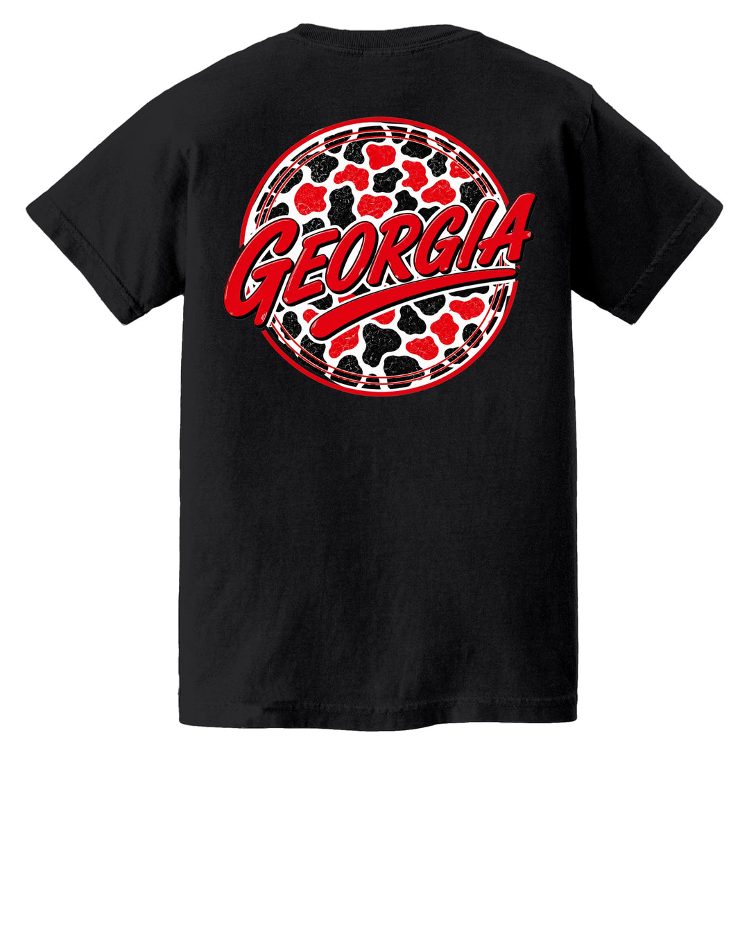 RED/BLACK CAMO TEE CC