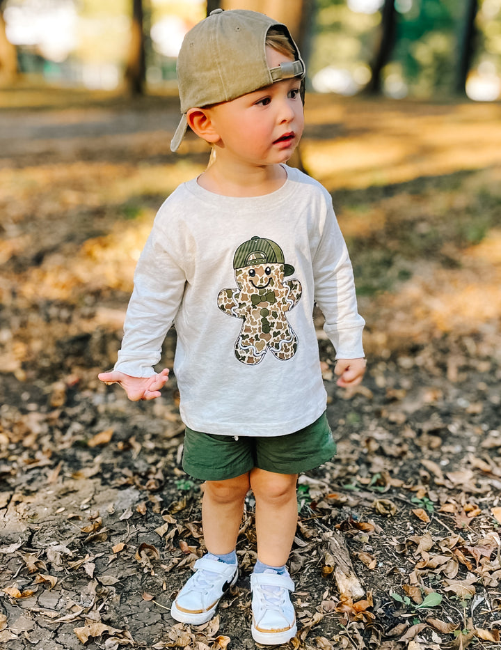 CAMO GINGERBREAD BOY