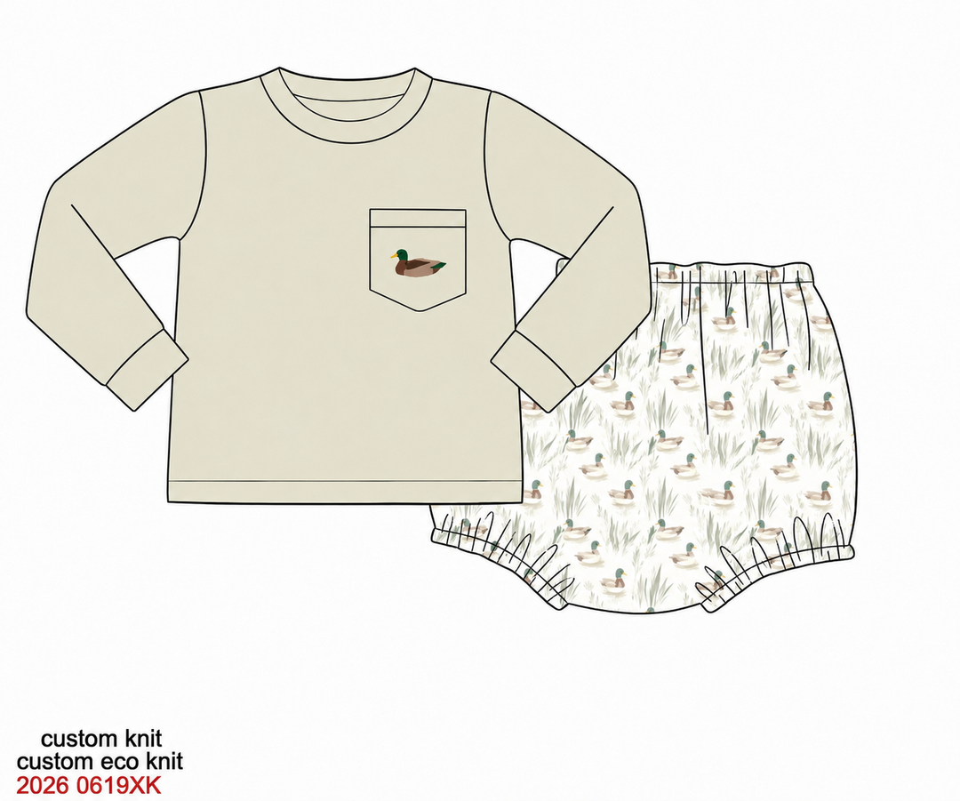PREORDER 9: MALLARD BASIC BOY DIAPER SET