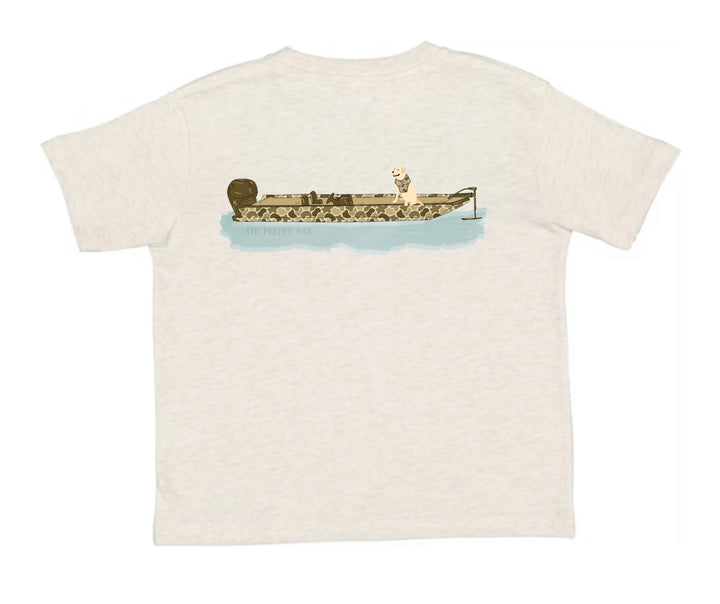 Camo Fishing Boat