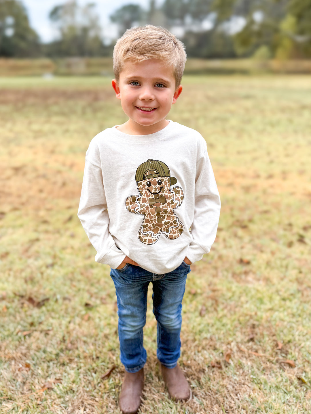 CAMO GINGERBREAD BOY