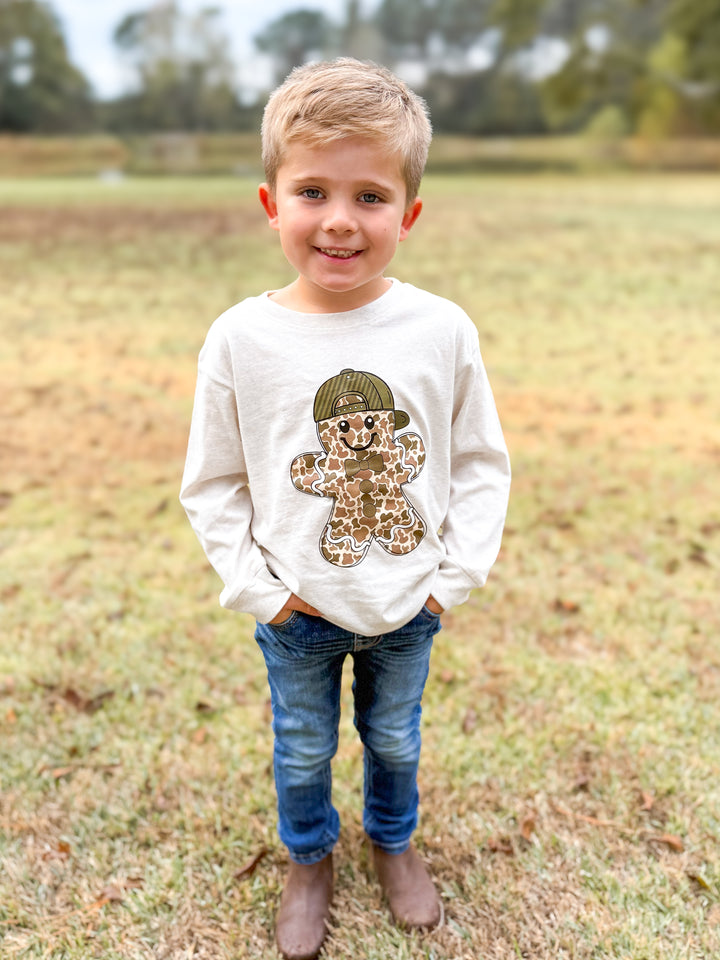 CAMO GINGERBREAD BOY