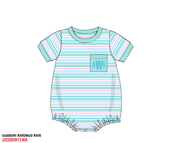 PREORDER 12: COTTON CANDY SUMMER BOYS BUBBLE