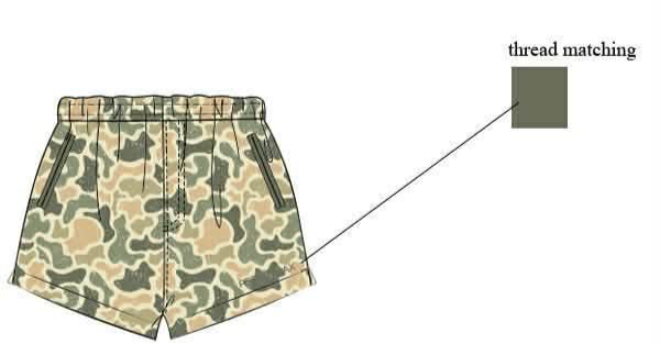 MARSHLAND CAMO SHORTS