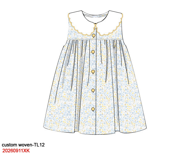 PREORDER 12: SUMMER BLUEBELL GIRLS DRESS