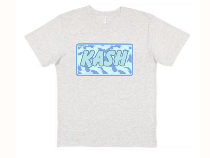 SUMMER CAMO NAME PLATE