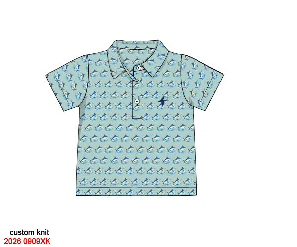 PREORDER 12: REEL + RETRIEVE MARLINS POLO