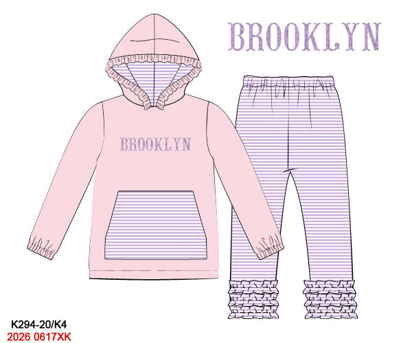 PREORDER 8: FK NAME PINK + PURPLE SET