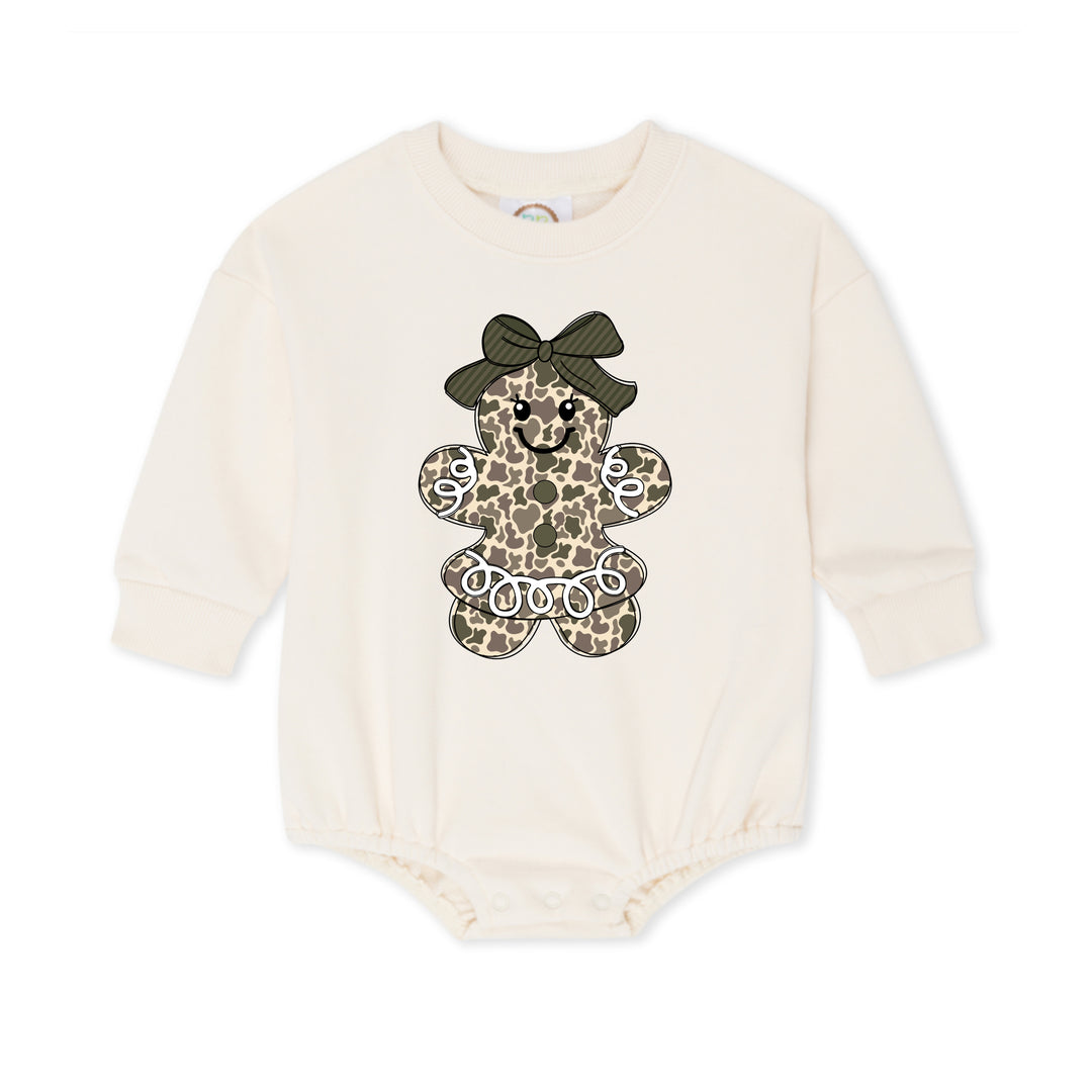 CAMO GINGERBREAD GIRL