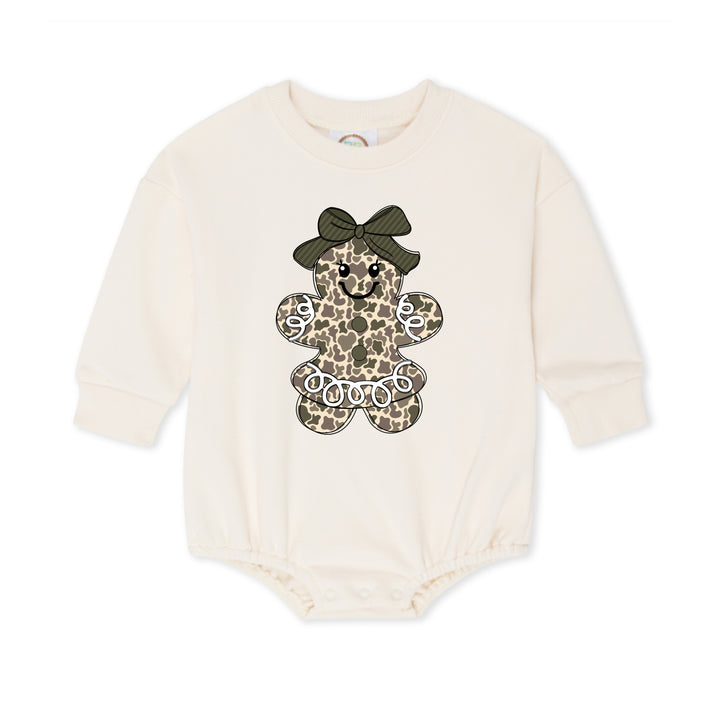 CAMO GINGERBREAD GIRL