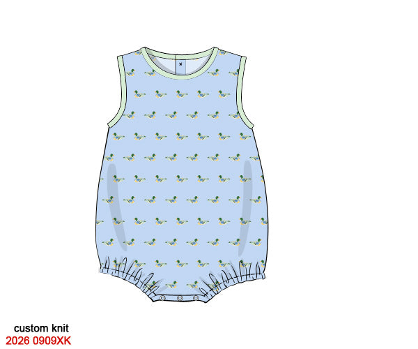 PREORDER 12: COLORFUL MALLARDS BOY BUBBLE