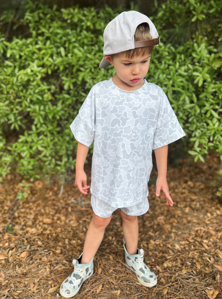 SNOW CAMO OVERSIZED SET