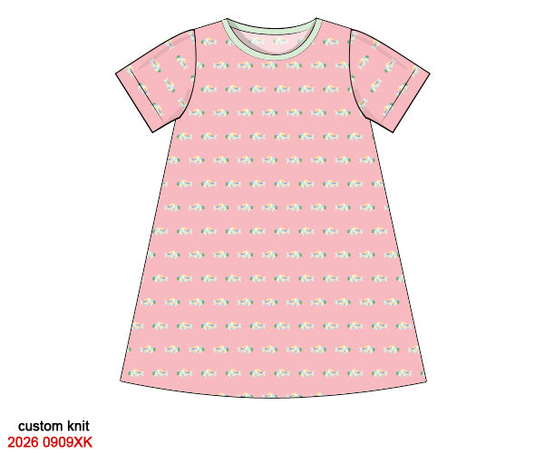 PREORDER 12: COLORFUL FISHIES GIRL PLAY DRESS
