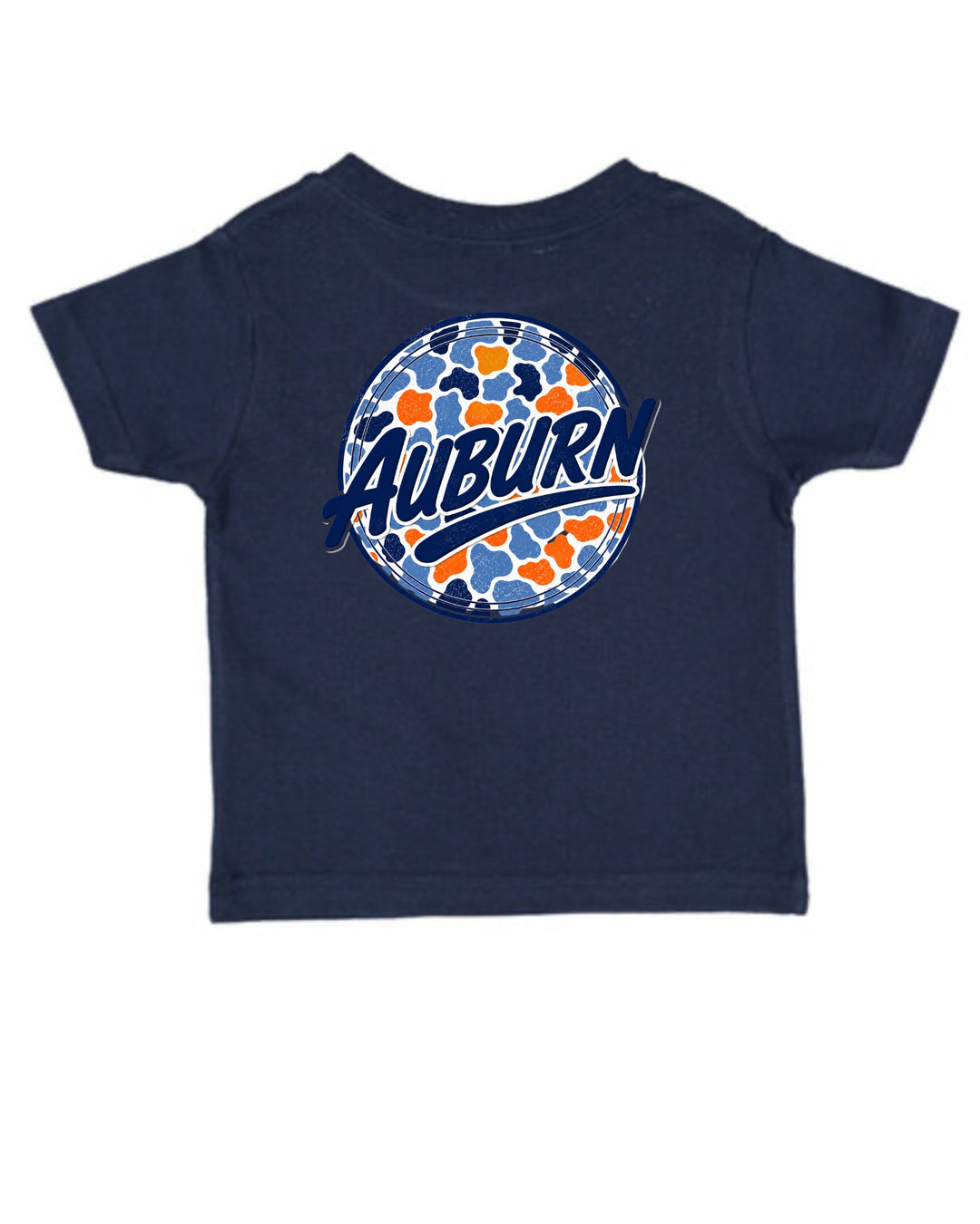 NAVY/ORANGE CAMO