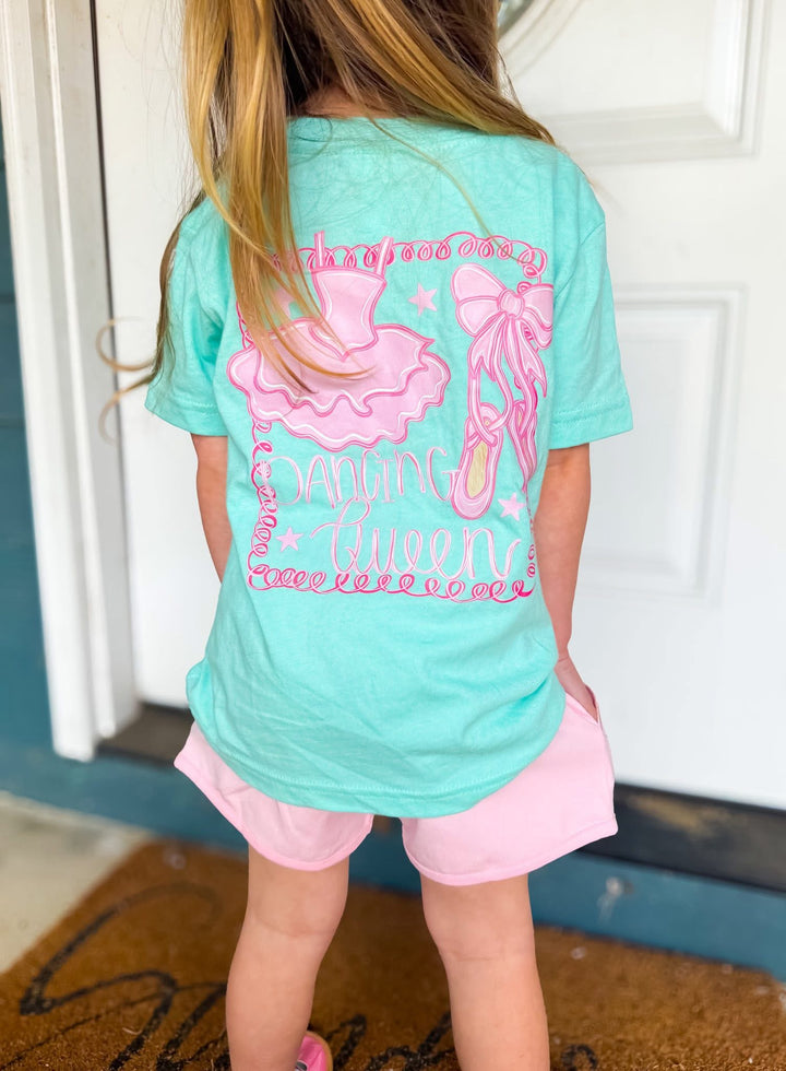 Pink scalloped shorts