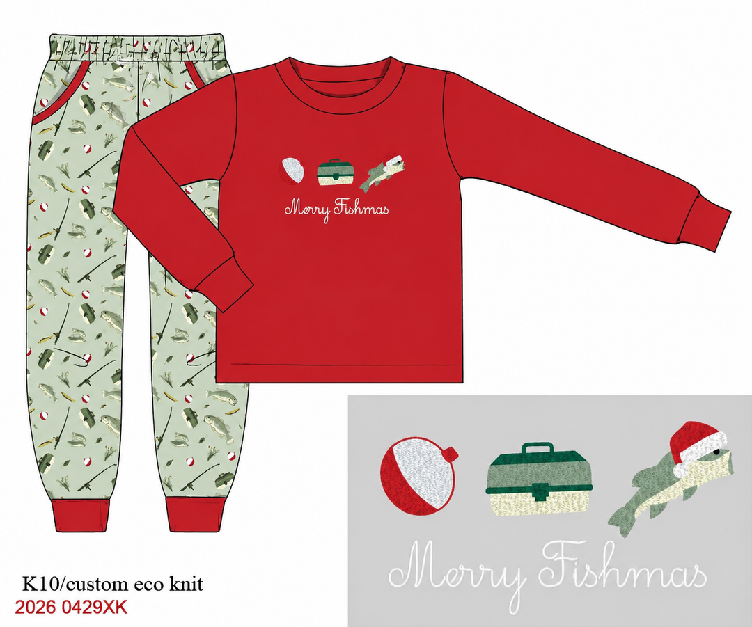 PREORDER 8: MERRY FISHMAS JOGGER SET