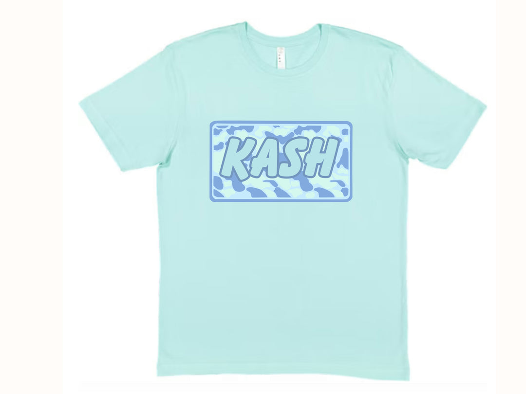 SUMMER CAMO NAME PLATE