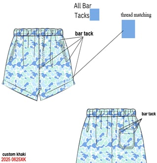 SUMMER CAMO SHORTS