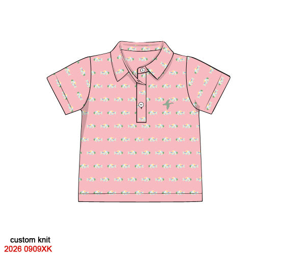 PREORDER 12: COLORFUL FISHIES BOYS POLO