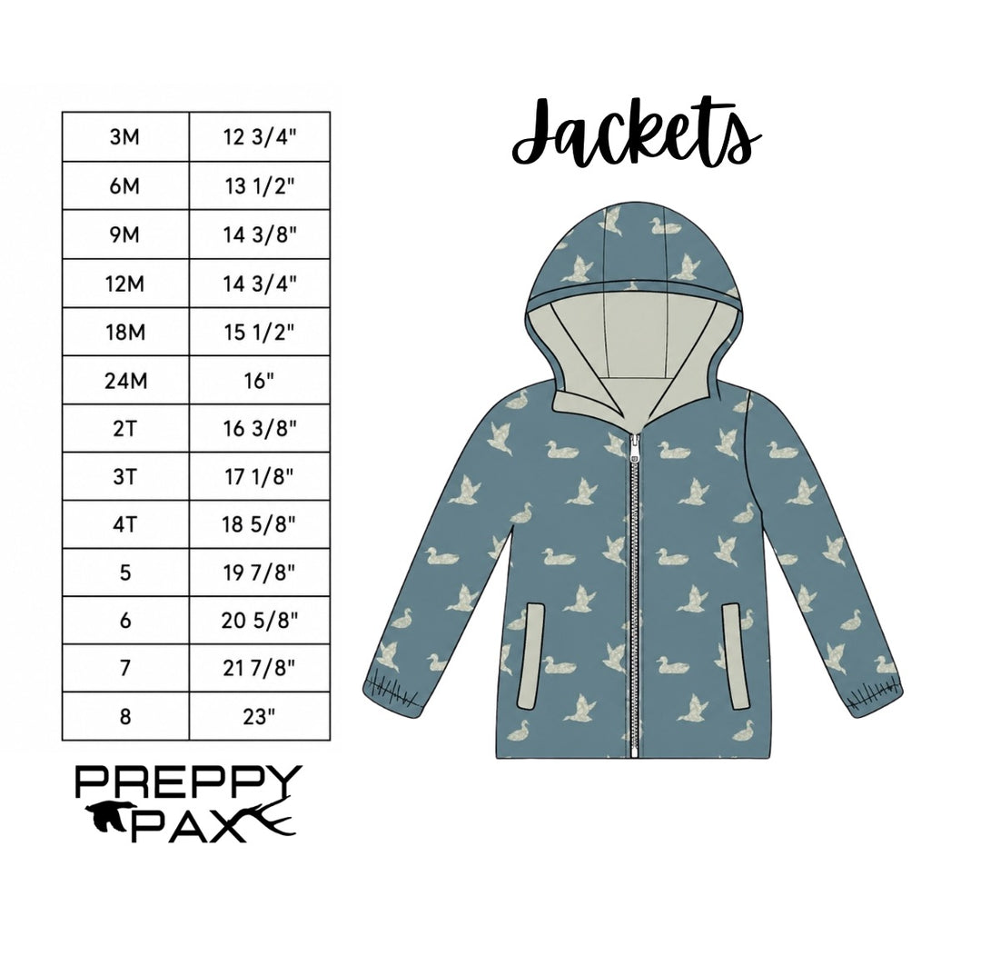 JACKET SIZE CHART