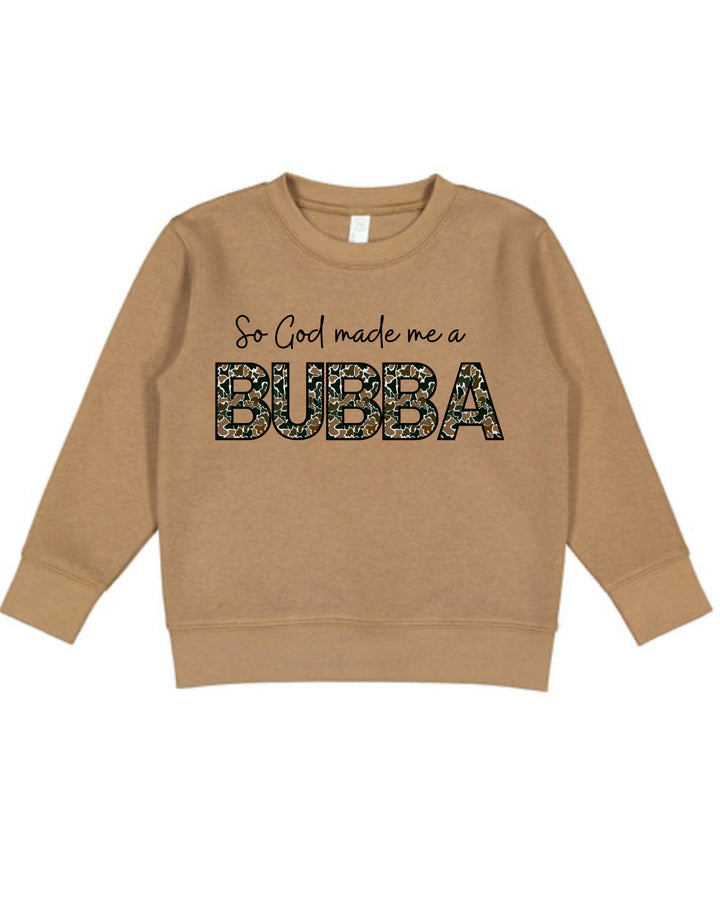 “god made me a Bubba”