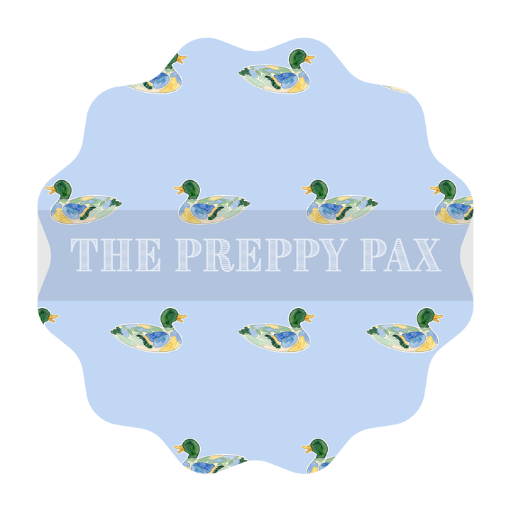 PREORDER 12: COLORFUL MALLARDS BOY BUBBLE