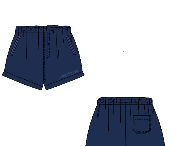 NAVY SHORTS